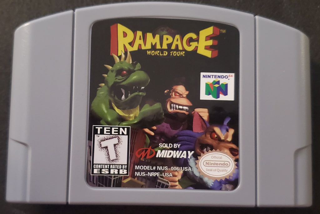 N64 Nintendo 64 Video Game Cartridge Collection